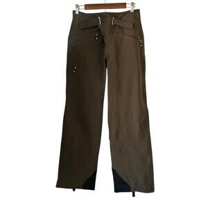 nau Asylum Hardhell Performance Waterproof Snow/Ski Pants In Brown Size S